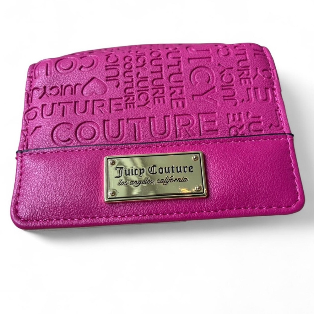 Juicy Couture Fuchsia Embossed Wallet